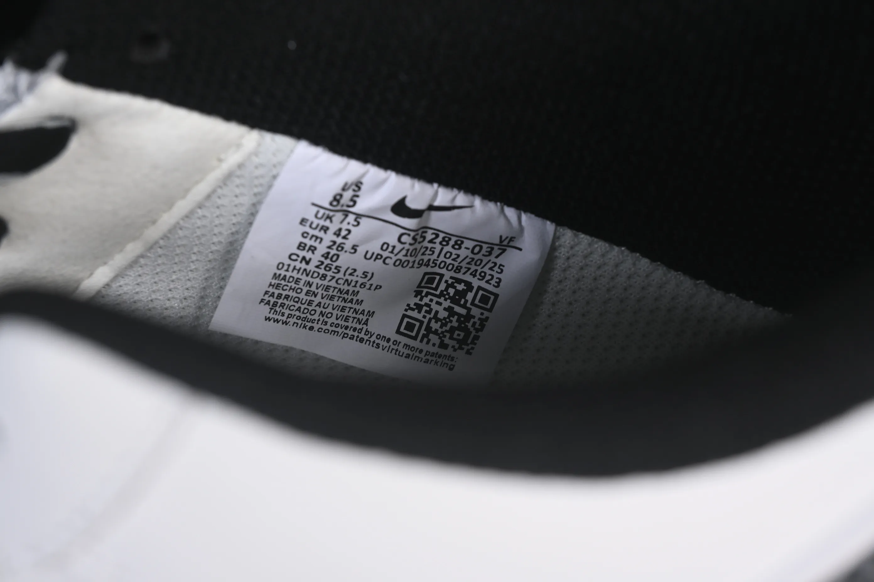 All categories Nk Air Force 1 Air Force series Nk Air Force 1 Low Air Force low-top Nike Air Force 1'07 Low Stusi co-branded beige hook black bottom Air Force 1 low-top casual sneakers CS5288-037
